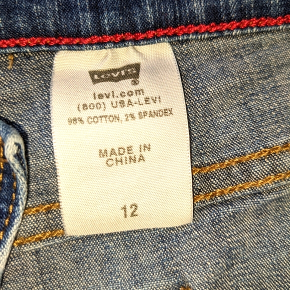 Levis Capris / Vintage Levi's / Denim Capris - Picture 3 of 5
